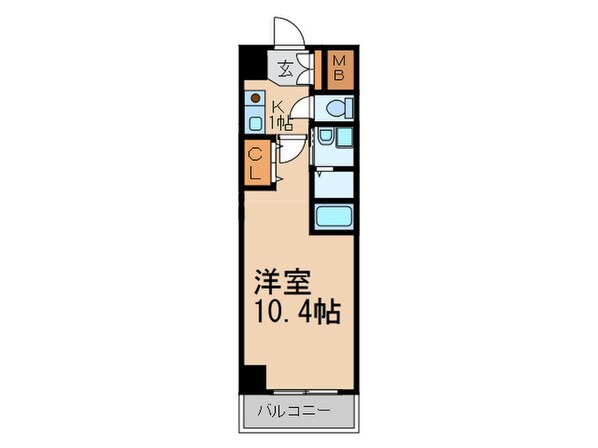 サウス名駅の物件間取画像